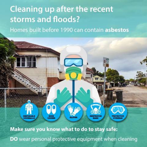 Asbestos Danger - Flood Recovery