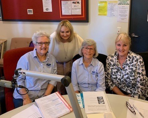 Chatting with Salisbury Mayor Gillian Aldridge and Deputy Mayor Julie Woodman